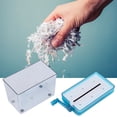 thumbnail image 1 of Mini Manual de Triturador, Diseño no Mínimo Mini Paper Shredder Para Oficina para la Escuela para Hogar, 1 of 7
