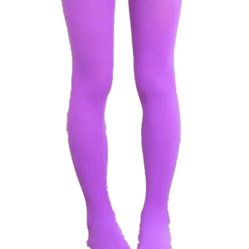 baby girl purple tights