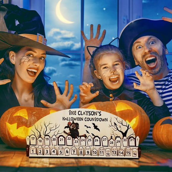 Shldybc Halloween Advent Calendar 31 Days Of Halloween Elements Advent Calendar Halloween Elements Ambiance Countdown Calendar Halloween Decorations