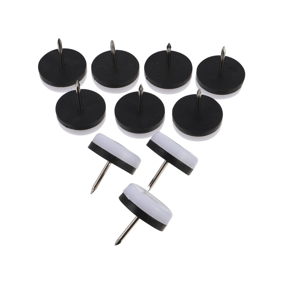 Frcolor Leg Furniture Glides Table Chair Nailpads Sliders Caps Slider