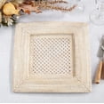 thumbnail image 2 of Fennco Styles Handwoven Rattan Decorative Charger Plates 13" W X 13" L, Set of 4 - Natural Charger Plates for Banquets, Family Dinners, Special Events and Home Décor, 2 of 4