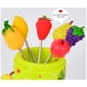 thumbnail image 4 of Billuyoard Paquete de 6 palillos de frutas de acero inoxidable para ensaladas, pasteles, postres, tenedores para aperitivos, fiambrera lavable Cocina y Comedor, 4 of 6