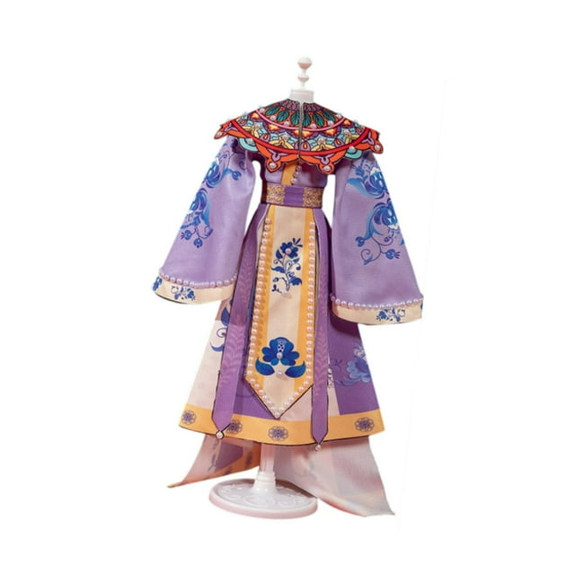 Vestimenta de ropa de muñeca antigua tradicional china vestida de vestir elegante ropa de muñeca de vestir para el arte chino para arte de bricolaje Estilo B2