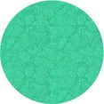 thumbnail image 1 of Ahgly Company Indoor Round Patterned SpringGreen Area Rugs, 5' Round, 1 of 6