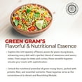 thumbnail image 6 of Pride Of India Whole Green Mung Beans (Moong), 1.5 lbs Jar, Plant Based Protein, 6 of 8