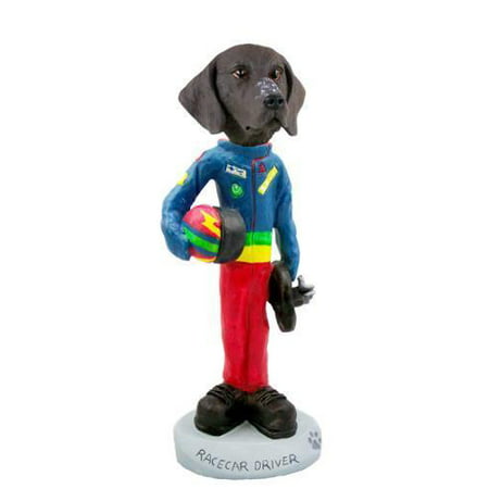 German Short Haired Pointer Racecar Driver Doogie Collectable
