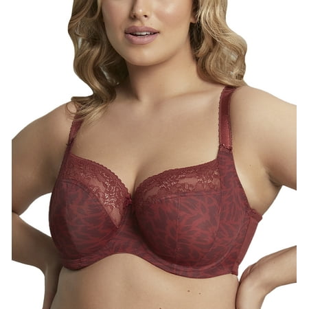 

Sculptresse by Panache Chi Chi Balcony Underwire Bra (7695) 34GG Red Animal