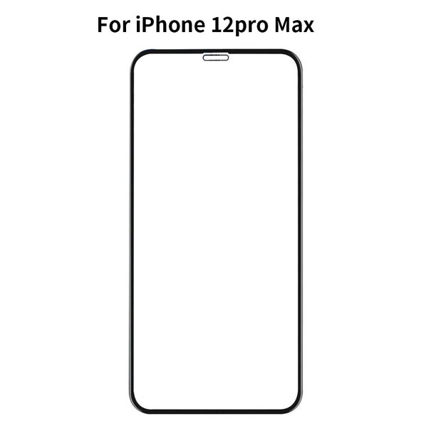 Methold Protector de pantalla de teléfono móvil, película protectora, pantalla de vidrio templado Teléfono y Comunicación Negro i12pro Max/6.7 pulgadas