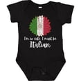 thumbnail image 3 of Inktastic I'm So Cute, I Must Be Italian Sunflower Italy Flag Boys or Girls Baby Bodysuit, 3 of 5