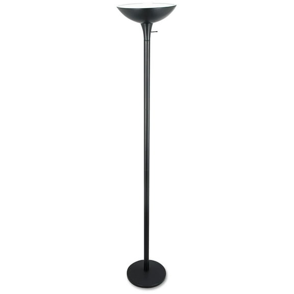 ALELMPF52B 12.5 in. x 12.5 in. x 72 in. Corded Torchier Floor Lamp - Matte Black