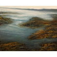 thumbnail image 2 of Mote, Michael 24x20 White Modern Wood Framed Museum Art Print Titled - Rocky Cove, 2 of 4