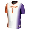 thumbnail image 2 of Youth GameDay Greats White #1 Clemson Tigers  Lightweight Women's Soccer Jersey, 2 of 4