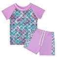 thumbnail image 1 of Girls Mermaid Swimsuits Two Piece Summer Beach Swimwear, 1 of 1