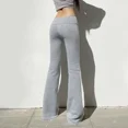 thumbnail image 3 of Pantalon Évasé Basique Sexy Décontracté Y2K Slim Taille Basse Boot Cut Femmes 2024 Automne Printemps Mode Mode Urbaine, 3 of 5