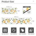 thumbnail image 3 of Yayeee Faucet Mat for Kitchen Sink 30" Diatomite Long Splash Guard Pad, White Watercolor Oranges, 3 of 7