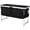 Black, variant on LiteHaven 4ft Portable Picnic Tables,Outdoor Folding Camping Table,Adjustable Height Foldable Grill Tables,Lightweight Aluminum Picnic Table,with Storage Compartment,for Indoor Hiking Camp (Natural)