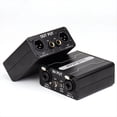 thumbnail image 1 of Mezclador XLR de Dos Canales 6.5, Aislador de Audio, Mezclador de Ruido de Sonido Actual, Micrófono, Filtro de Común., 1 of 5