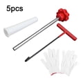 thumbnail image 1 of 5/22Pcs Car Tire Installer Tool Valve Remover Tool Valve Stem Kit Repair Tool Quick Change T-Hook Replacement Car Accessories, 1 of 9