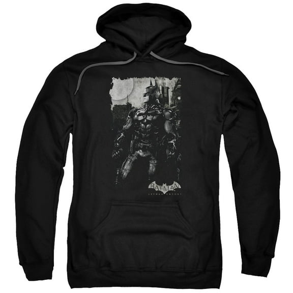 Batman Men's  Bat Brood Hooded Sweatshirt Black