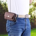 thumbnail image 4 of Monedero Impermeable Tela Oxford para Hombre Cartera Deportiva Bolso Mano para Tarjetas (café), 4 of 9