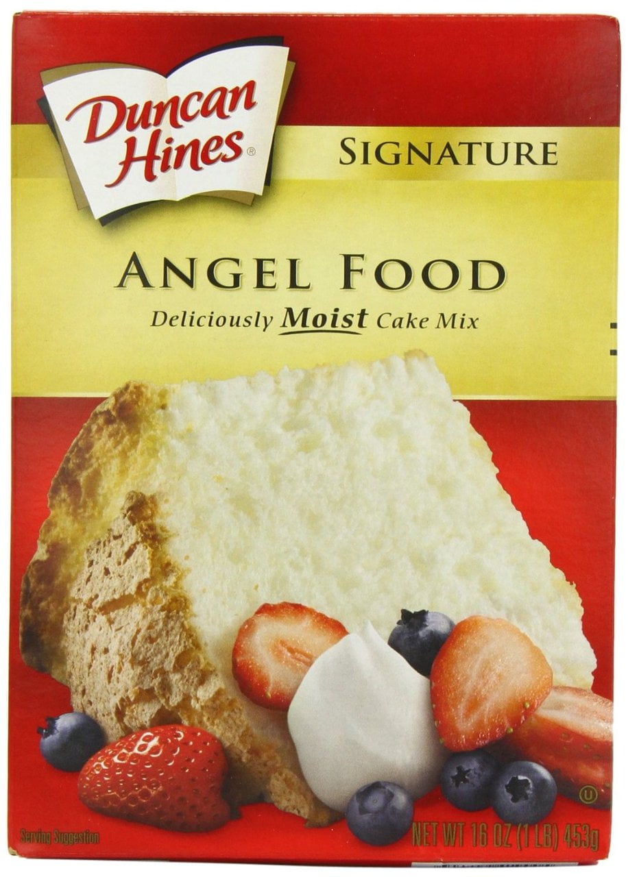 12 PACKS : Duncan Hines Signature Cake Mix, Angel Food, 16 ...