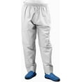 thumbnail image 2 of FIGT-Men Muslim Pant Men Muslim Arab Middle East Pants Cotton Loosestyle Afghan Pants with Waist Elastic Band for Prayer【0516】, 2 of 9