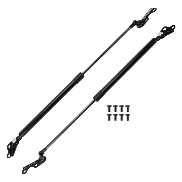 Soportes de elevación únicos para Toyota Yaris Vitz Echo 1999-2001 No.6896059025 Resorte de gas trasero negro 2 PCS