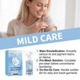 thumbnail image 7 of Clothing Emulsifier Stain Remover, Non-Ionic Laundry Pre-Treatment, Stain Remover for Clothes, Portable Dry Cleaning Stain Removal Spray, Active Enzyme Laundry For Clothes, 7 of 7