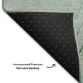thumbnail image 5 of Addison Rugs Mayfield Premium Machine Washable Transitional Swirls Mint Rectangle Rug, 3' x 5', 5 of 6