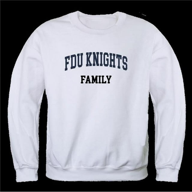 W Republic 572-300-WT3-03 Fairleigh Dickinson Knights T-Shirt Col Rond Famille, Blanc - Large
