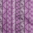 thumbnail image 1 of oneOone Viscose Jersey Purple Fabric Aaian Batik Craft Projects Decor Fabric Printed By The Yard 60 Inch Wide, 1 of 4