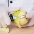 thumbnail image 3 of Mercer Culinary M22102 Millennia Black Handle, 2.5-Inch, Peeling/Tourne Knife, 3 of 4