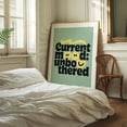 thumbnail image 3 of Stay Unbothered - Typography Quote Humor Modern Art Pop Art Pastel Whimsical Unframed Wall Art Print 6 x 8 inches, 3 of 13