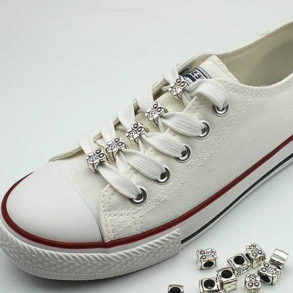 Masteelf 24 Pcs Sneaker Charms for Owl Shape Beads Shoe Laces New