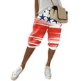 thumbnail image 2 of Womens Cargo Pants With Pockets Ladies Color Pocket Straight Tube Loose Stretch Pants Color Contrast Pants Woman Pants Red M, 2 of 4