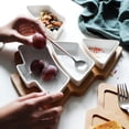 thumbnail image 2 of Christmas Tree Ceramic Dish Tray Porcelain Removable Snack Platter Cookie Plates Holiday Party Dessert Dinnerware, 2 of 6
