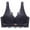 Black, variant on CALAFEBILA Strap Bralette for Women Casual Plus Size Bowknot Wire Free Bra Lift Bra Adjustable Bra Lace Bralette Full Bra Everyday Bra Underwear