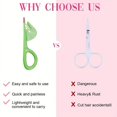 thumbnail image 2 of 3pcs Hair Elastic Band Cutter Rubber Hair Tie Remover Easy To Remove Disposable Rubber Band Tool, 2 of 4