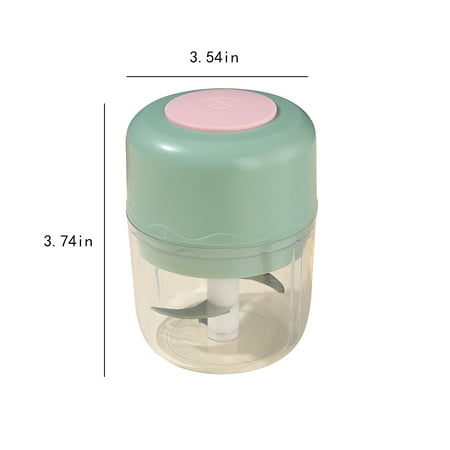 

Loopsun Kitchen Appliances Wireless Portable Mini Food Chopper Small Electric Food Processor For Garlic Veggies Dicing Mincing & Puree Baby Food Maker