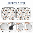 thumbnail image 5 of Picia Halloween Dachshund 2 Piece Car Windshield Sun Shade Foldable | Foldable Sun Shield for Front Window Blocks UV Rays and Keeps Your Vehicle Cool-Small, 5 of 7