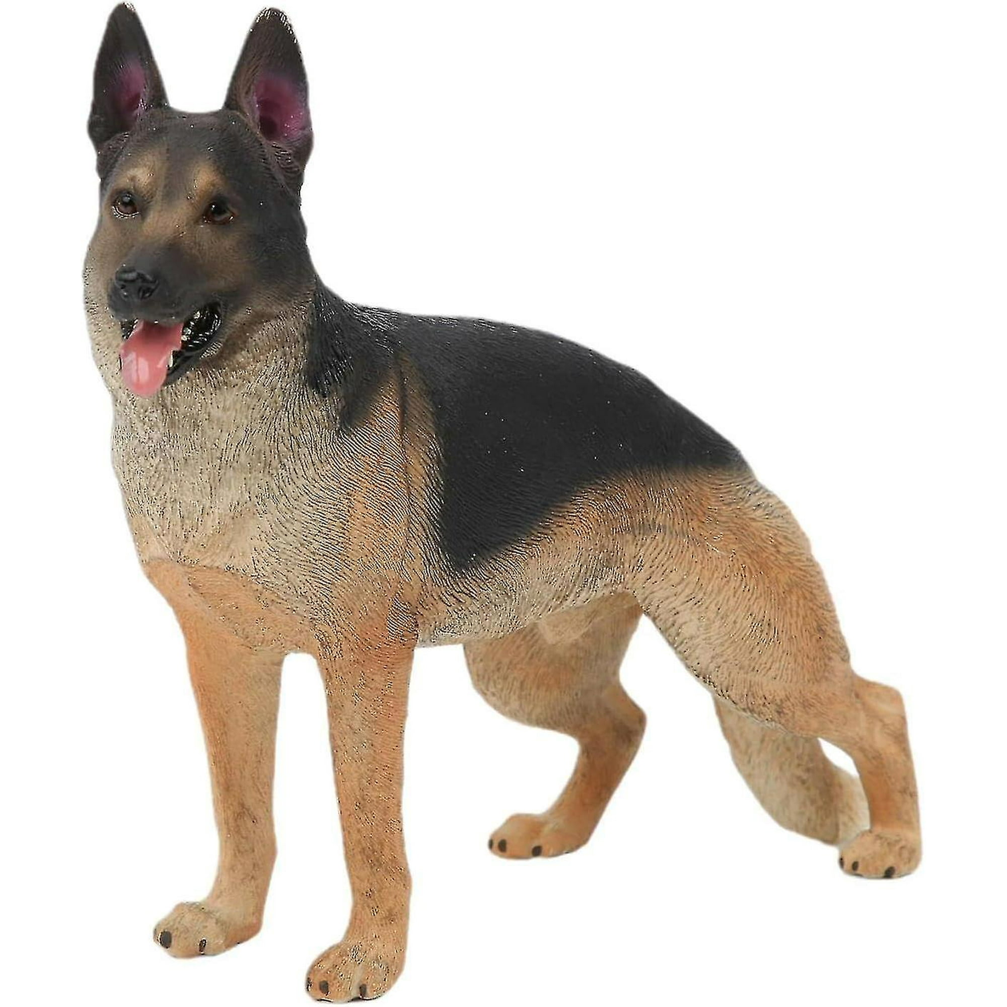 Realistic Large German Shepherd Plush Stuffed Dog Model For Home Decor Walmart