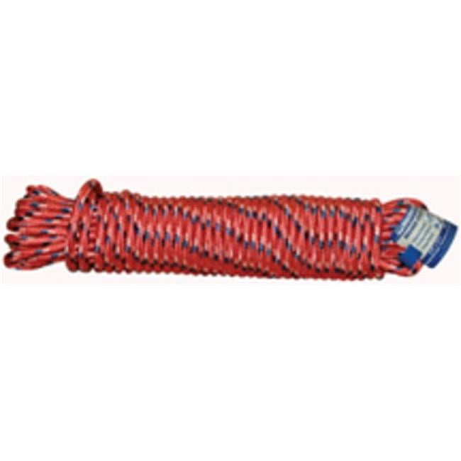 Cordage Source 268S-WA Braided Poly Derby Rope 3//8-Inch by 50-Feet