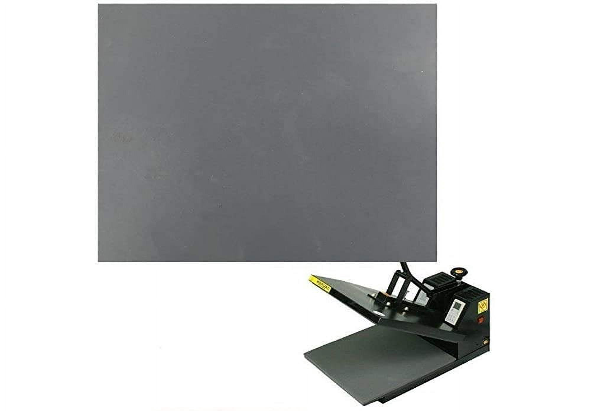 INTSUPERMAI 16"*20" Silicone Pad for Flat Heat Press Machine Gray
