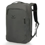 Hynes Eagle 40L TSA-Friendly, RFID-Blocking Expandable Carry-On Backpack, Grey