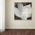 thumbnail image 3 of Trademark Fine Art "Fleurs Blanc II" Canvas Art by Color Bakery, 3 of 3