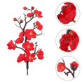 thumbnail image 3 of Adornos de flores dulces de invierno Allinless 5 piezas simuladas, 3 of 3