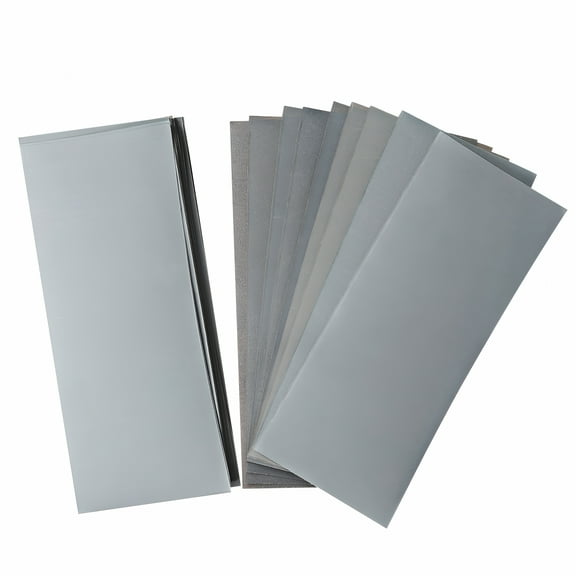 ZEPARO 27PCS 400 to 3000 Grit Sandpaper Assortment Dry Wet for Automotive Sanding Wood Furniture Finishing