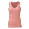 thumbnail image 5 of Glisme Tank Tops For Women Basic V Neck T Shirts Summer Casual Sleeveless Racerback Tank Tops Classic Pink Tee, 5 of 8