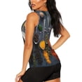thumbnail image 3 of Balery Various Herbs And Spices In Spoons Camiseta sin mangas estampada ligera para mujer, tops de entrenamiento sin mangas, camisetas de yoga transpirables de secado rápido.-Large, 3 of 7