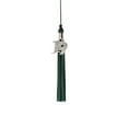 thumbnail image 3 of Class Act Graduation Kindergarten Graduation Tassel - 2019 - Bling Charm - 2 Color, Dark Green / White, 3 of 9